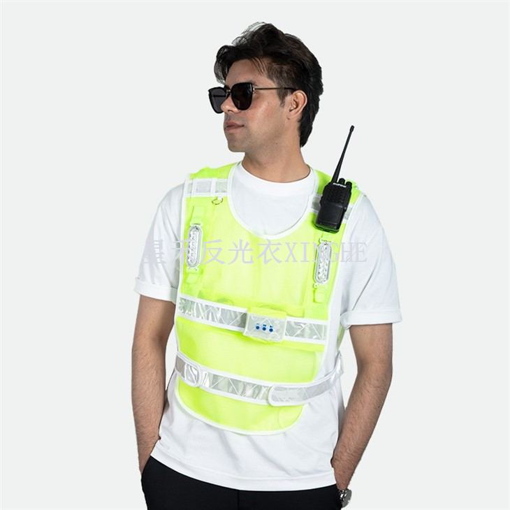 Gilet de sécurité LED personnalisé Gilet d'arpenteur