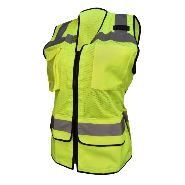Gilet de sécurité pour arpenteur robuste pour dames