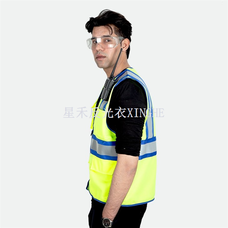 Veste de gilets réfléchissants de sécurité multi-poches