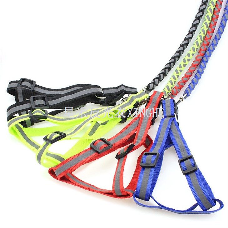 Corde de traction pour sangle de poitrine pour animaux de compagnie