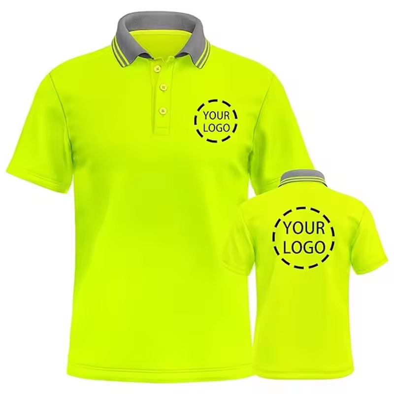reflective polo shirts