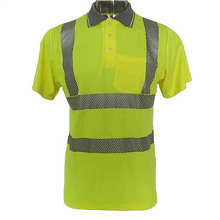 Chemise de travail polo de sécurité réfléchissante